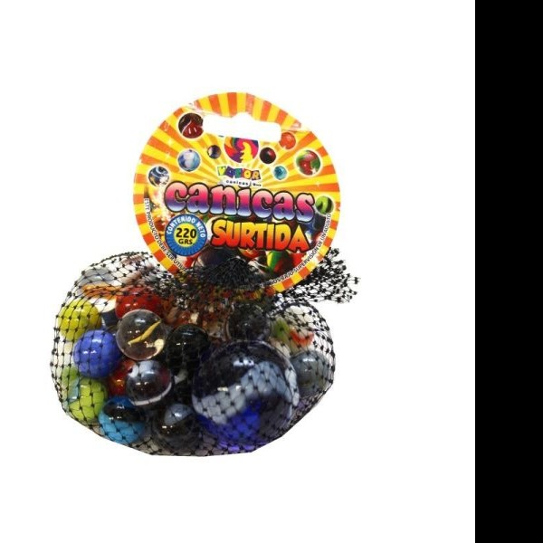 CANICAS VACOR RED C220 GR.-25 PZ. APROX. SURT. C.70